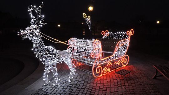 Kunów pięknie rozświetlony