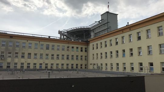 Lądowisko na dachu szpitala w Ostrowcu już wkrótce będzie gotowe  