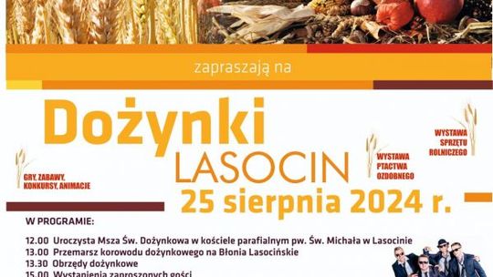 Lasocińskie dożynki czas zacząć!