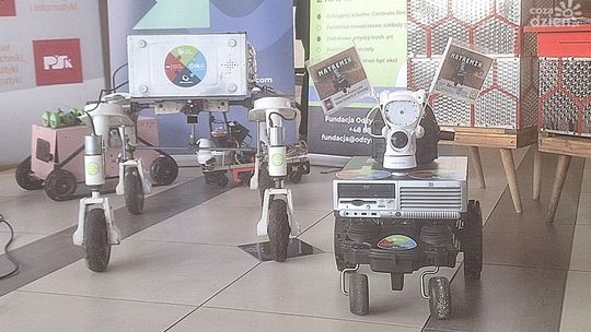 Łazik z elektrośmieci przestrogą dla innych