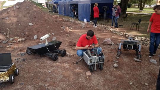 Łaziki ponownie wyruszyły na podbój kieleckiego Marsa!