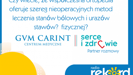 lek. Marcin Haduch: Dolegliwości bólowe stawów, niespowodowane urazem, to poważny sygnał jaki wysyła nam organizm