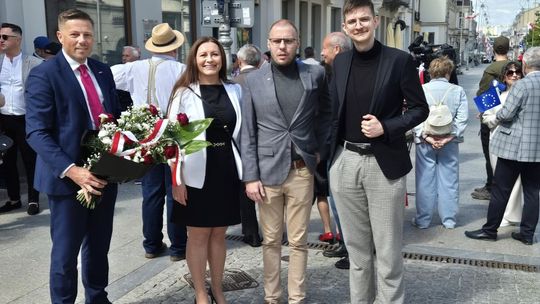 Lewica skromnie uczciła Święto Pracy