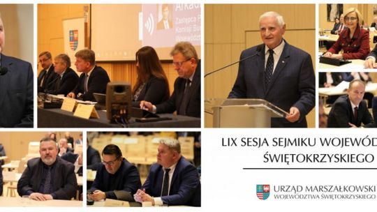 LIX sesja Sejmiku Województwa Świętokrzyskiego – transmisja online