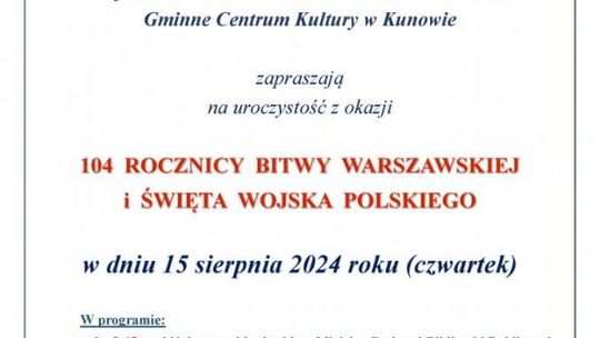 Lokalne obchody Święta Wojska Polskiego 