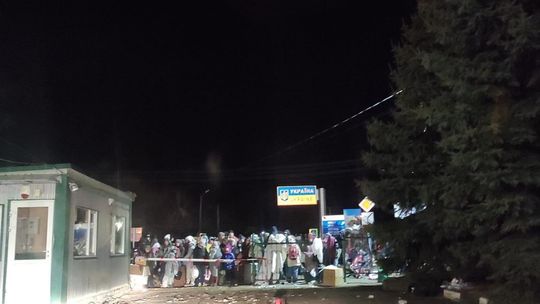 Ludzkie tragedie na przejściach granicznych z Ukrainą