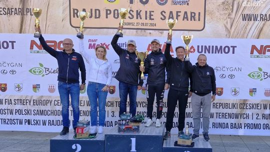 Maciej Giemza wygrywa Rajd Polskie Safari 2024