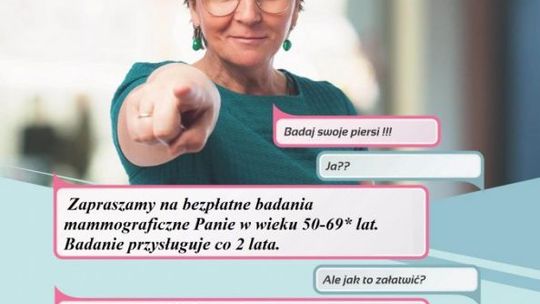Mammografia dla mieszkanek Kunowa