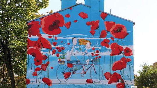 Mamy w mieście nowy mural. „Nasze MAKi” zakwitły na osiedlu Jagiellońskim