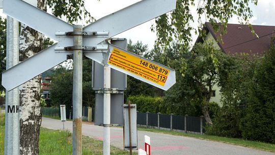 Manewry na trasie kolejowej w Piekoszowie 