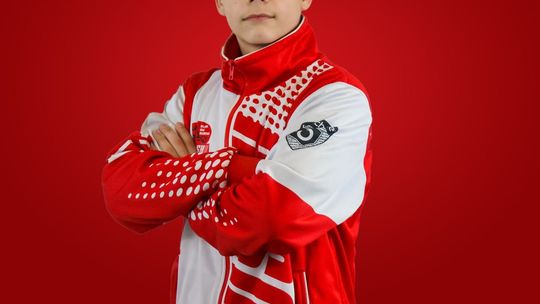 Marcel Lasota z WKB Rushh Kielce w reprezentacji Polski na Mistrzostwa Europy Młodzików