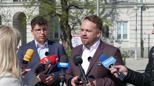 Marcin Stępniewski z poparciem prezydenta Starachowic Marka Materka  