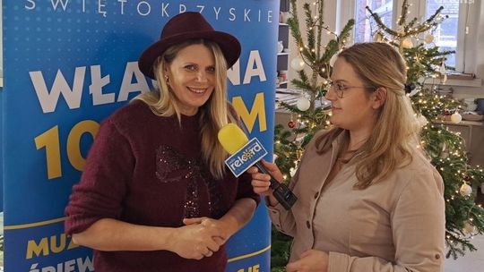 Maria Sadowska spędza święta śpiewająco
