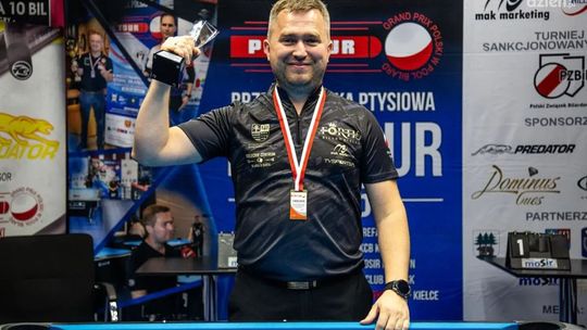 Mariusz Skoneczny z FORTIS BILARD KIELCE wygrywa Grand Prix Polski w Bilard!