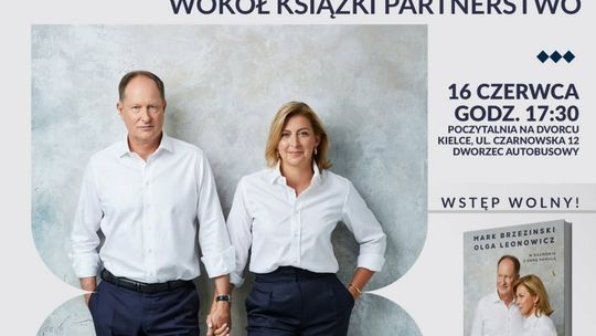 Mark Brzezinski i Olga Leonowicz spotkają się z czytelnikami w Kielcach