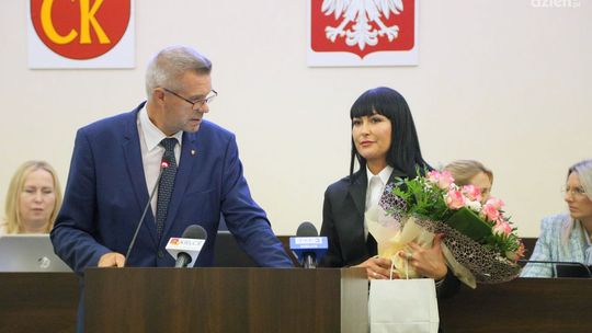Marzena Bzymek oficjalnie została nowym skarbnikiem Kielc