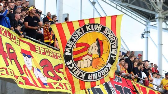 Mecz Korona - Odra w obiektywie