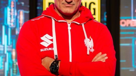 Medaliści Mistrzostw Europy Słomiński i Niedźwiecki na Międzynarodowych Targach Boksu