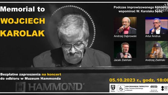Memorial to Wojciech Karolak – otwarcie sali im. W. Karolaka w Muzeum Hammonda
