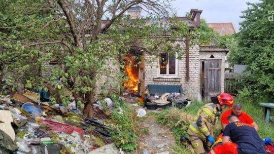 Mężczyzna zmarł w pożarze