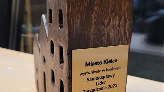 Miasto Kielce z wyróżnieniem za platformę Idea Kielce
