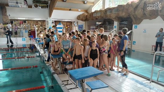 Międzyszkolne zawody pływackie w Morawicy