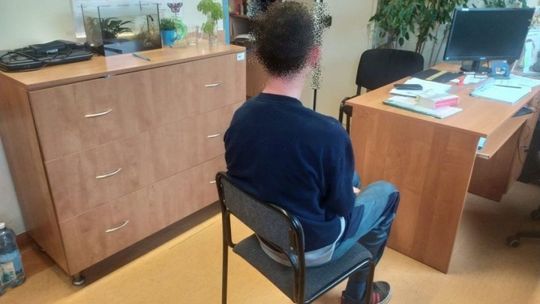 Miłośnik pachnideł w rękach policji