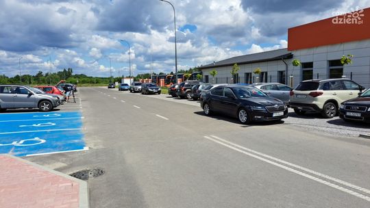 Mini wyścig kolarski w Ostrowcu