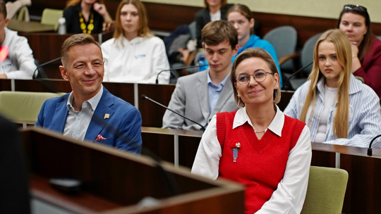 Minister do spraw społeczeństwa obywatelskiego przybyła do Kielc