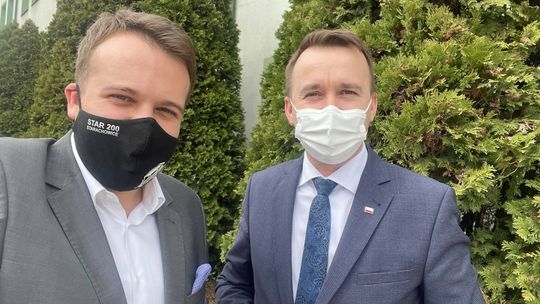 Minister Michał Cieślak z wizytą w Starachowicach