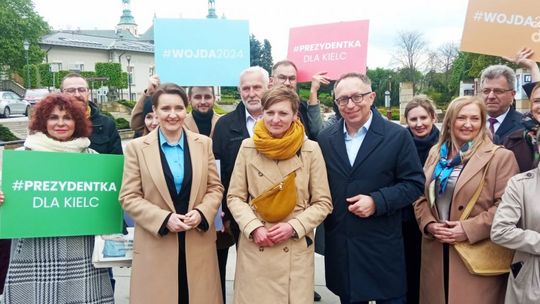 Ministerialne wsparcie Agaty Wojdy na finiszu kampanii