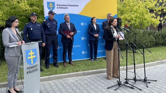Ministra Marzena-Okła Drewnowicz z ważną wizytą w Kielcach