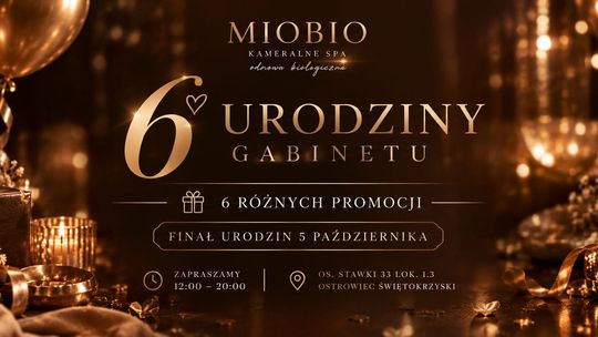 Miobio świętuje szóste urodziny. Sześć dni, sześć wyjątkowych ofert