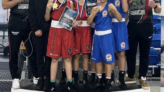Młodzi bokserzy Gardy Kielce z sukcesami w Mielcu