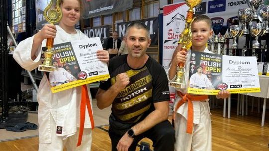 Młodzi karatecy z Masłowa z ogromnym sukcesem w Mistrzostwach Polski