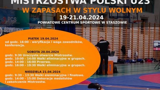 Młodzi zapaśnicy powalczą w Staszowie o medale Mistrzostw Polski
