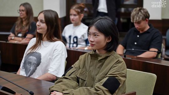 Młodzież z Chin z wizytą w Kielcach