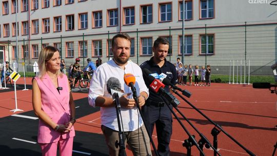 Mobilne miasteczka rowerowe zasiliły starachowickie podstawówki 