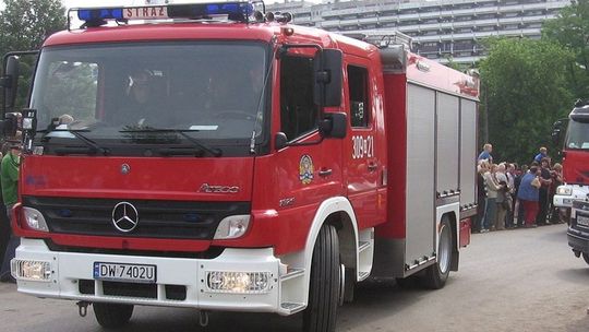 Na "Słonecznym" spalił się samochód