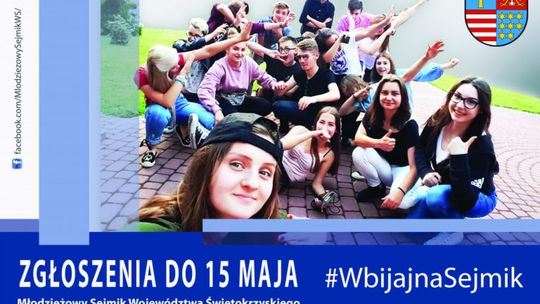 Nabór do Młodzieżowego Sejmiku Województwa Świętokrzyskiego przedłużony