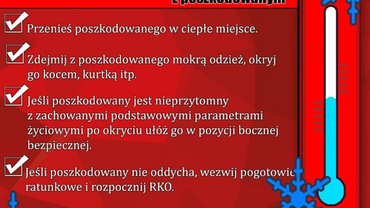 Nadchodzi ochłodzenie i zagrożenie wyziębieniem