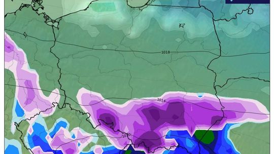 Nadchodzi sroga zima. Najpierw dużo śniegu, potem mróz lokalnie do -20 st. C