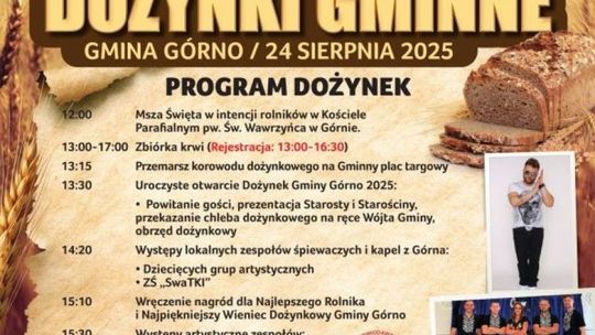 Nadchodzi święto plonów w Górnie