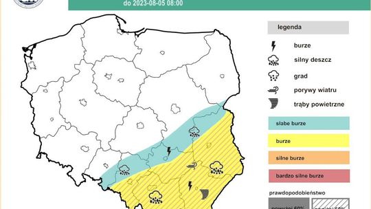 Nadchodzi załamanie pogody