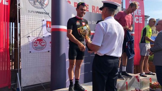 Nasz strażak na kolarskim podium 