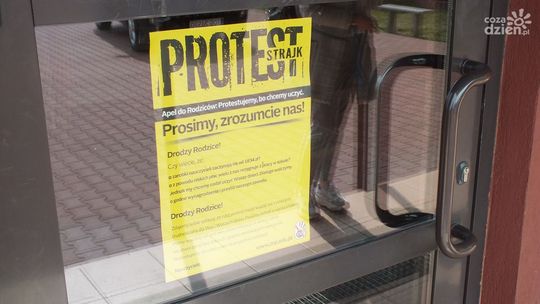 Nauczyciele strajkują 