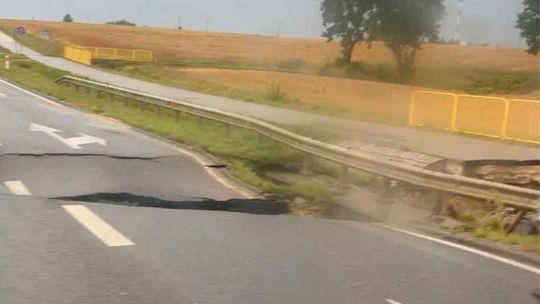 Nawałnica nad powiatem ostrowieckim 