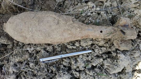 Niebezpieczna pamiątka po II Wojnie Światowej