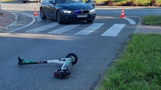 Niebezpieczne hulajnogi elektryczne