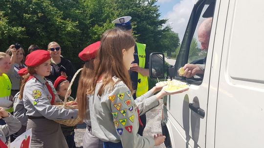Niecodzienne patrole na drogach powiatu opatowskiego